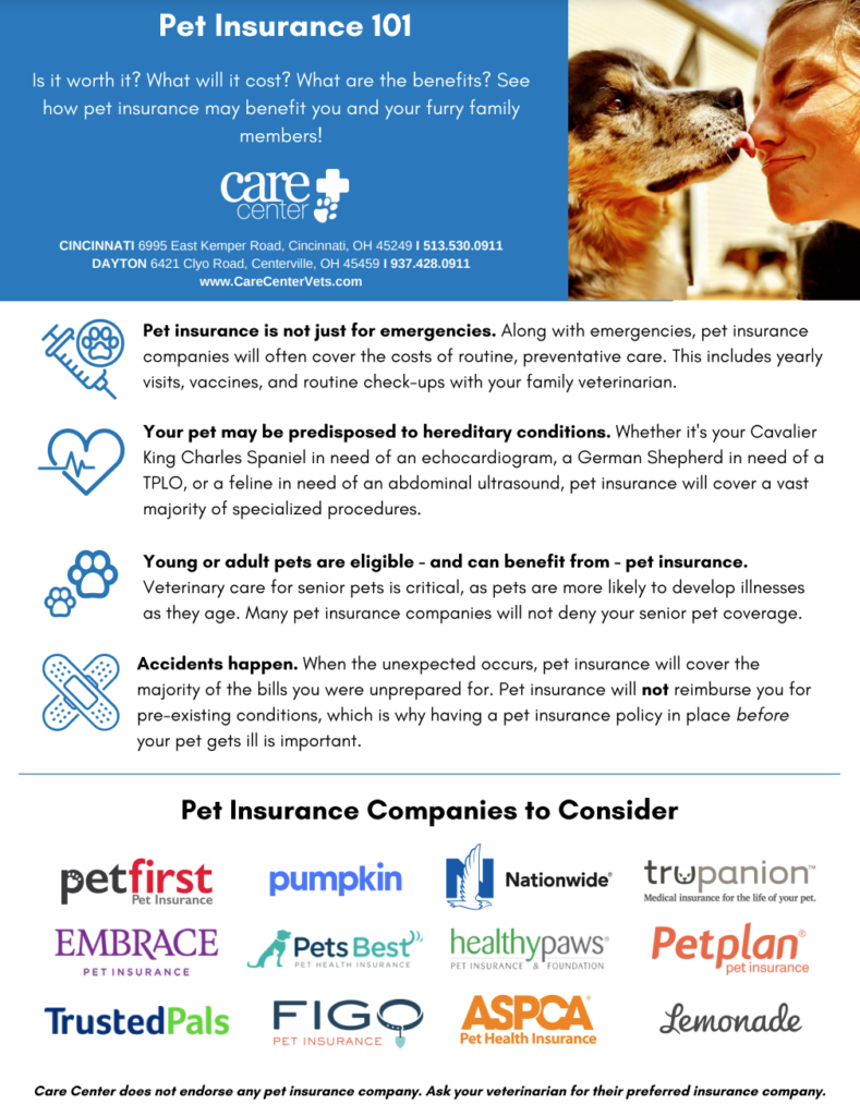 Handout - Pet Insurance 101